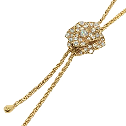 Piaget rose diamond necklace 