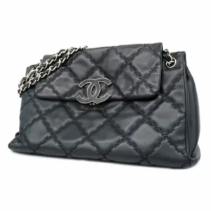 Chanel wild stitch shoulder bag 